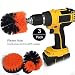 Funceter Drill Brush Attachment,Drill Powered Cleaning Brush,Bathroom Surfaces Tub, Shower, Tile and Grout Drill Brush,All Purpose Cleaner Scrubbing Brushes for Home and Kitchen or Wheel