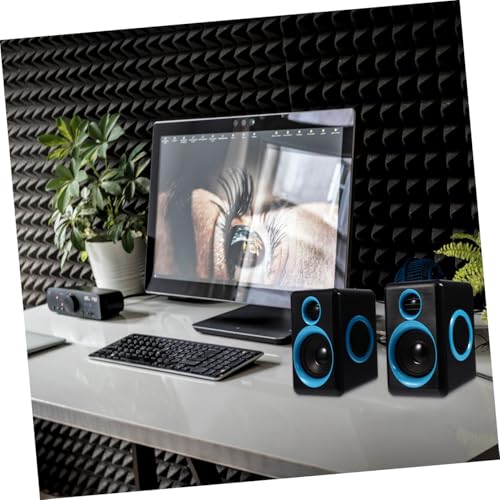 Mini altavoz para ordenador DOITOOL con sonido envolvente y conexion DC para escritorio 5