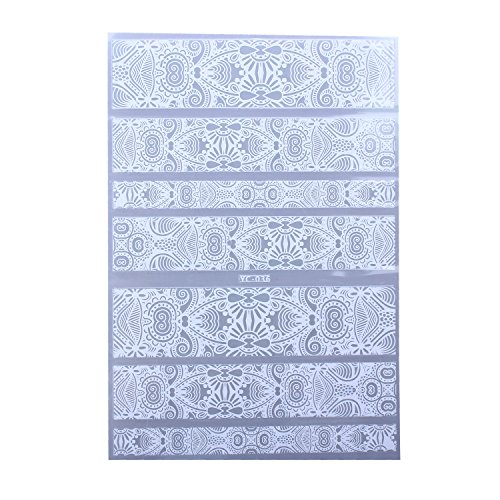 Elegant New Trendy DIY Decoration Creative Lace Nail Art French Manicure Sticker Decal Sheets Strips