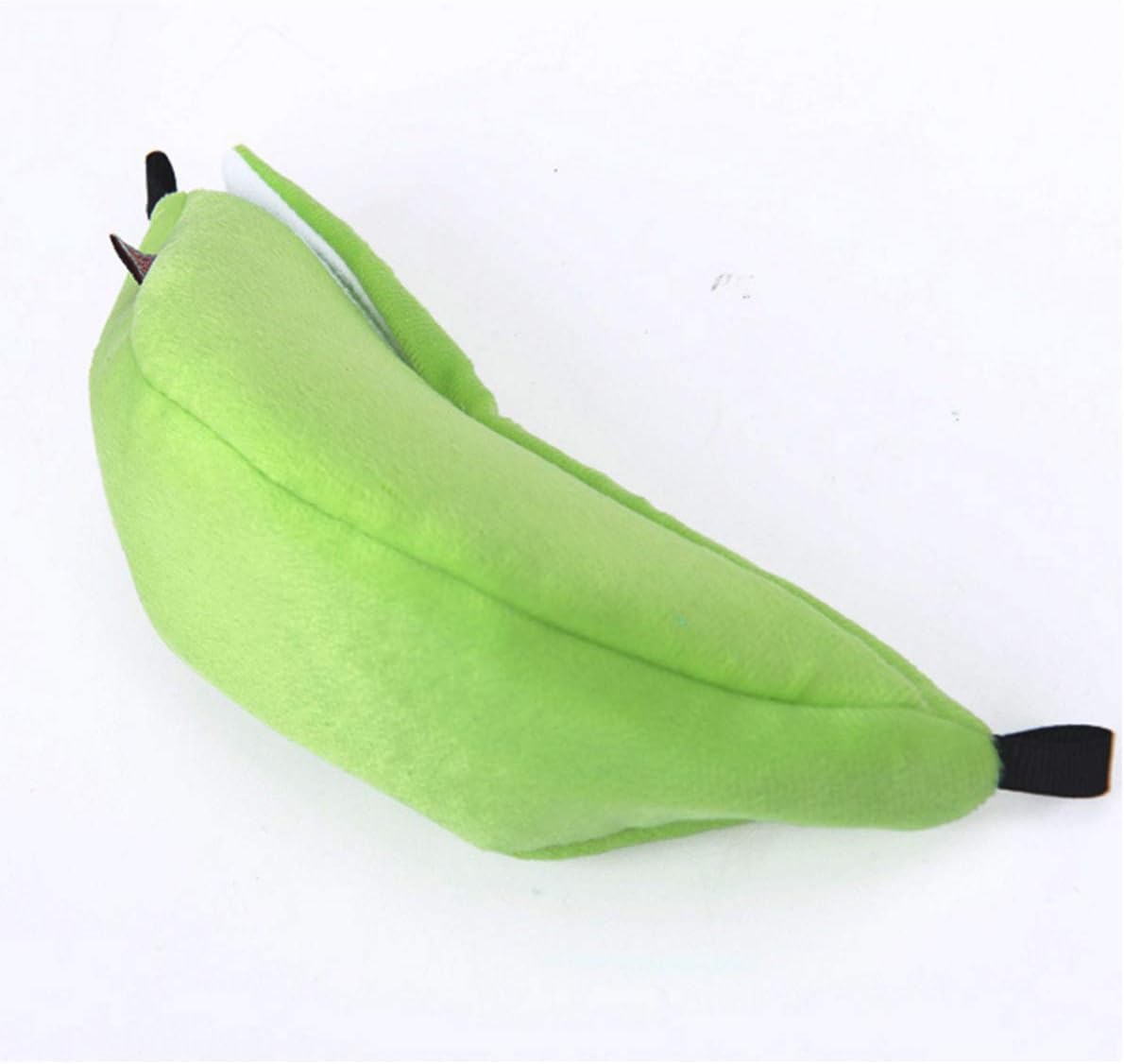 Halloluck 2 Pack Banana Warm Hamster Bed House Hammock Small Animal Warm Bed House Cage, Yellow and Green