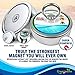 Greenadine Magnet Fishing Kit, Fishing Magnets 575lbs Pull Force for Retrieving Items in River, Lake, Beach, Lawn
