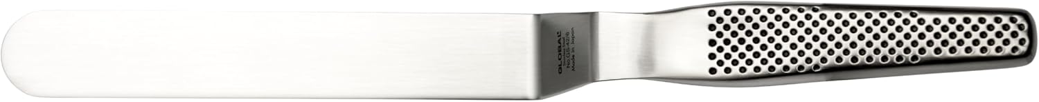 Global 6 inch Angled Palette Knife, Cranked Spatula, Stainless Steel, Baking, GS-42/6