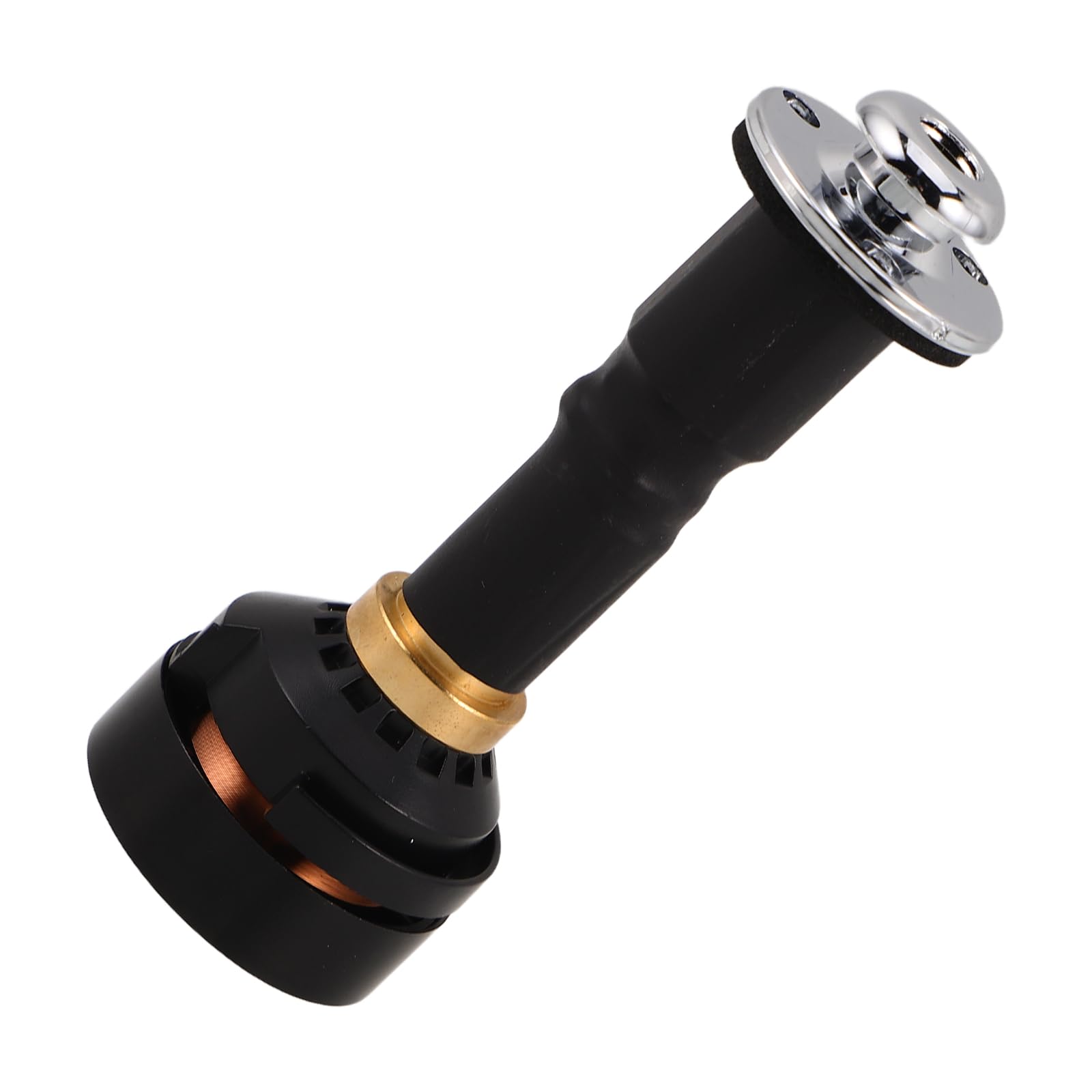Pastilla Metálica para Djembé, Cajón y Batería de Percusión, Potenciador de Sonido Portátil, Compatible Tambores Africanos, Longitud 8,6 Cm, Accesorio de Captación Inalámbrico