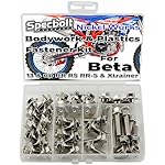 Nickel-Plated-Beta-Plastics-Bodywork-Bolt-Kit-for-RR-RX-RR-S-RS-Xtrainer-125-200-250-300-350-390-400-430-450-480-498-500-520-525-Two-Four-Stroke-Models