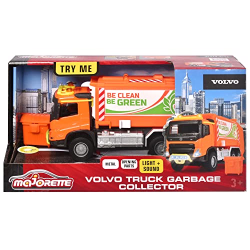 Majorette Volvo Truck Garbge Collector - vue 3