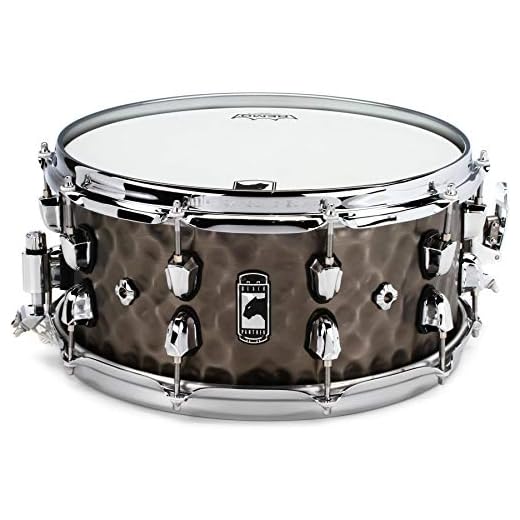 Mapex Black Panther Persuader Snare Drum - 6.5 x 14-inch, Hammered Brass