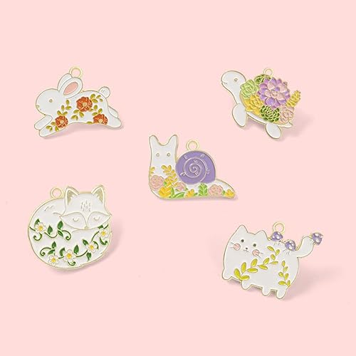 Miniatura 6 de Four Leaf Clover Charms Pendants,Cubic Zirconia Four Leaf Clover Alloy Pendants Jewelry Making Dangle Pendants for DIY Crafting Earring Necklace