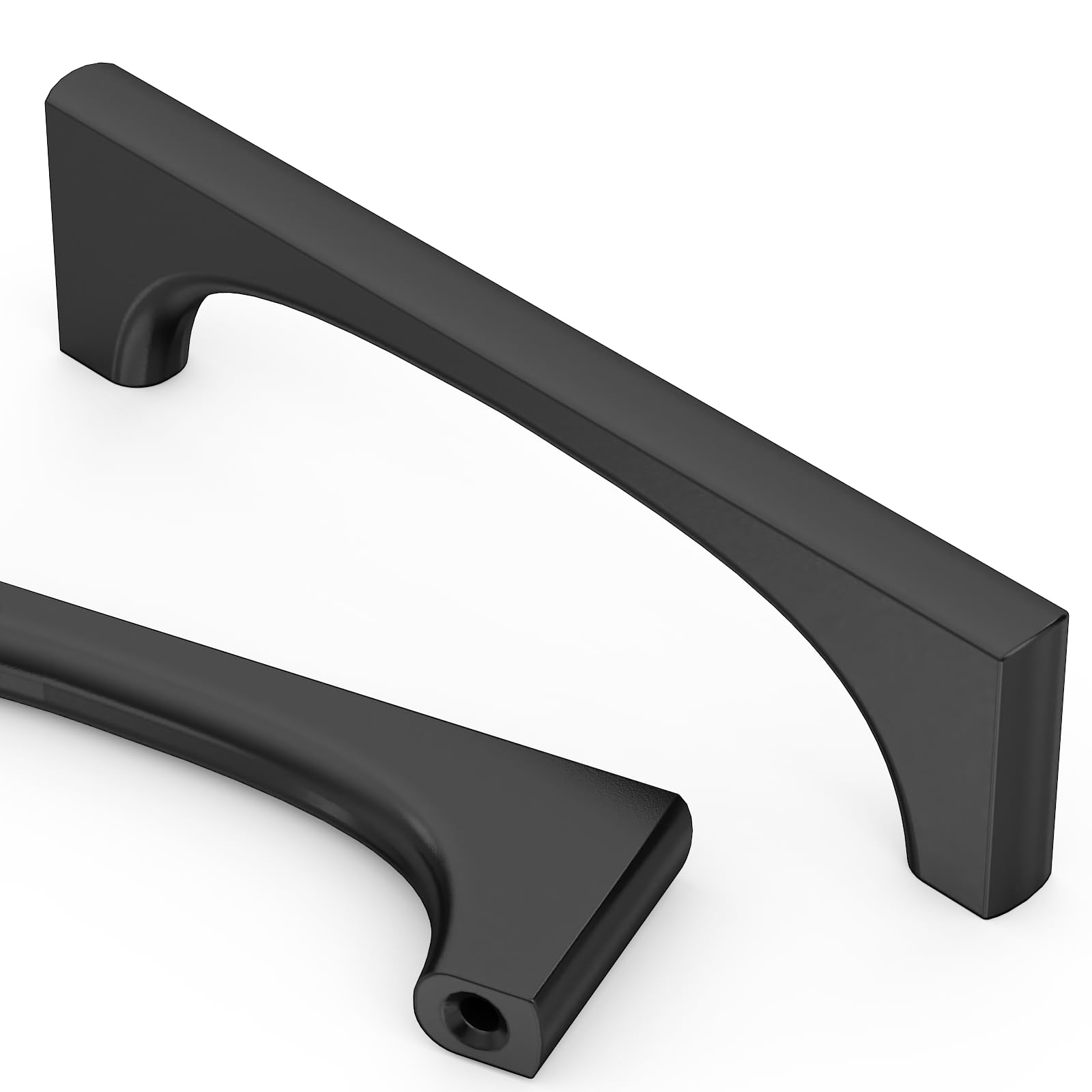 Matte Black Cabinet Pulls - 10 Pack -16 Matte Black Cabinet Pulls - 10 Pack -16
