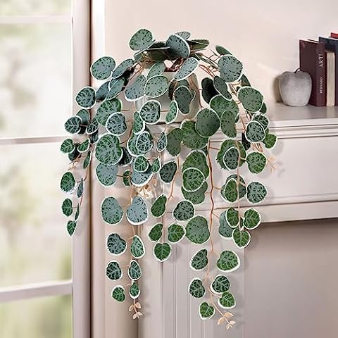 SHOHAYTO 19'' Potted Faux String of Hearts Cover
