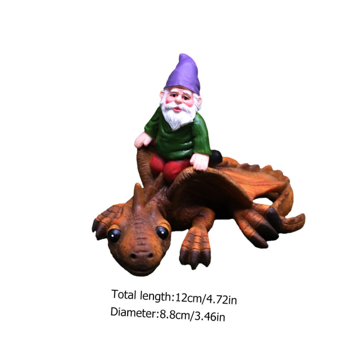 Abaodam 2 Pièces GNOME Décoratif pour Jardin Ornement Jardin Décoration Extérieure Unique