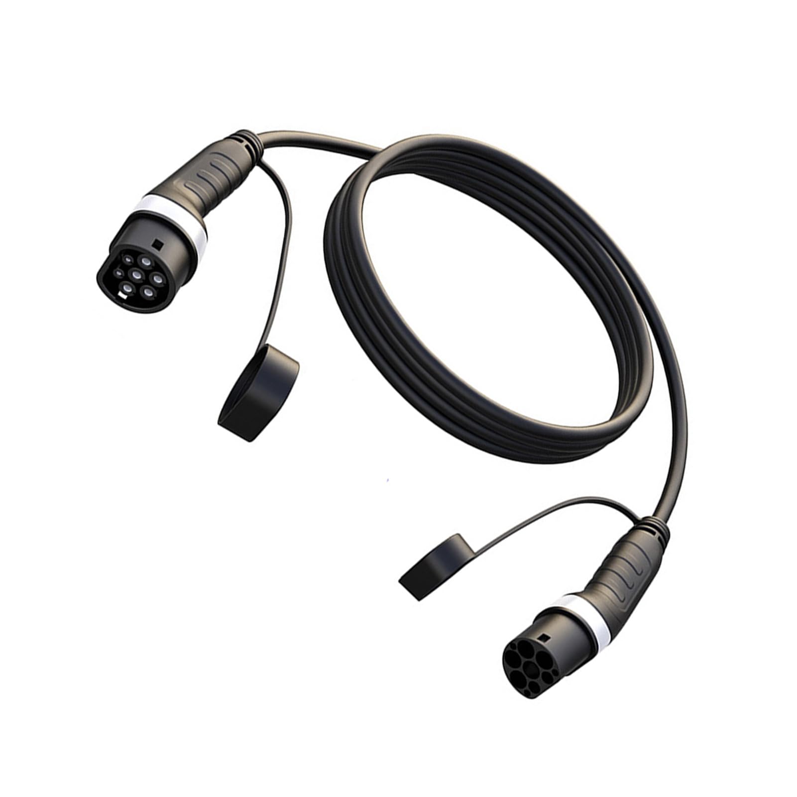 Cable de Carga trifásico de 480 V y 11 kW/22 kW, Tipo 2, 5 m. Cable de Carga E para vehículos eléctricos/híbridos enchufables (EV/PHEV). para, 16A/11KW