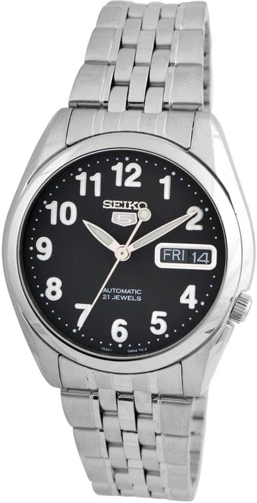 Men Analogue Automatic Watch With Stainless Steel Strap SNK381K1