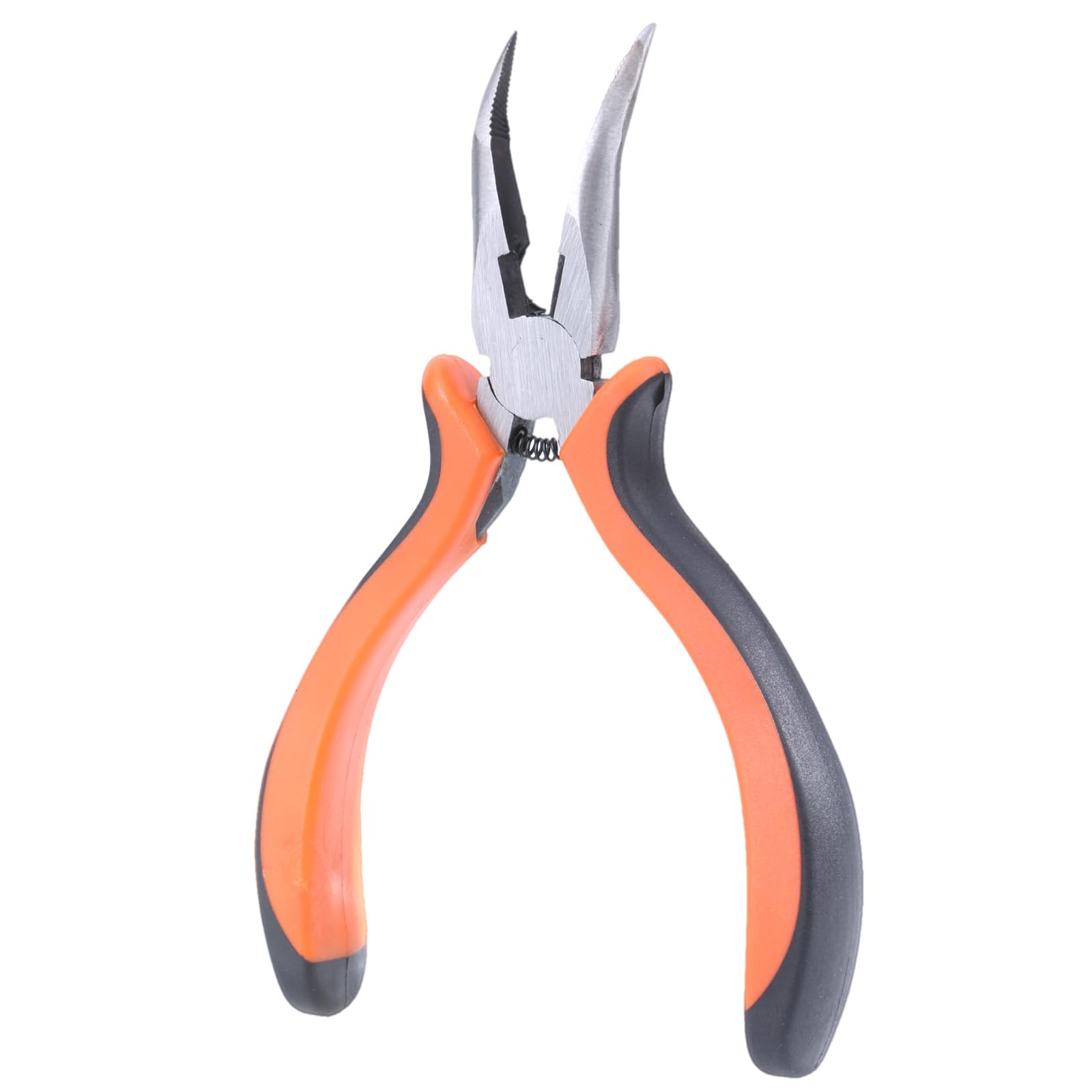 Ergonomic Poultry Deboning Pliers Spring Loaded Chicken Bone Curved Nose Pliers with Comfortable Grip for Kitchen Cooks Ducks Feet Deboner