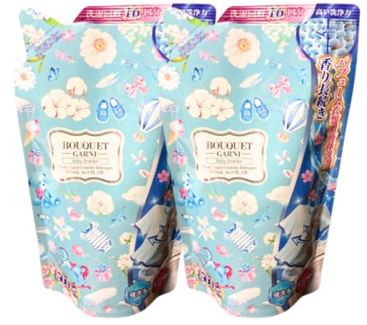 4kg ×4箱ブーケガルニ 衣類用ベビーパウダーの香り 粉洗剤 Amazon.co.jp: 【 ドンキ限定 】 ブーケガルニ ディープ