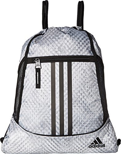 Image of adidas Alliance II Sack Pack, One Size, Spray Booth White /Black
