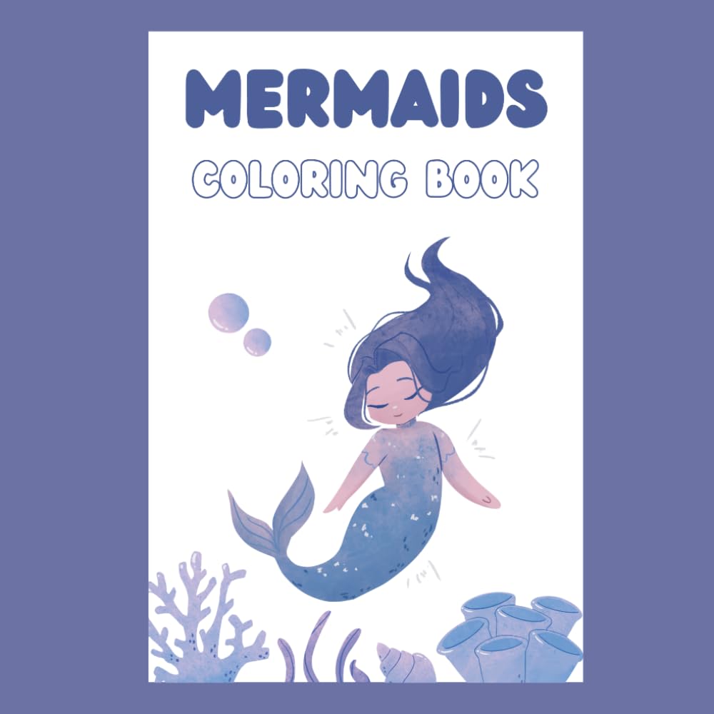 Mermaids Coloring Book