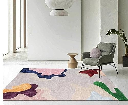 Image of Soft Pure Woolen Modern Collection Tufted Carpet for Living Room,Bedroom'Kitchen and Hall (12 X 18) Feet