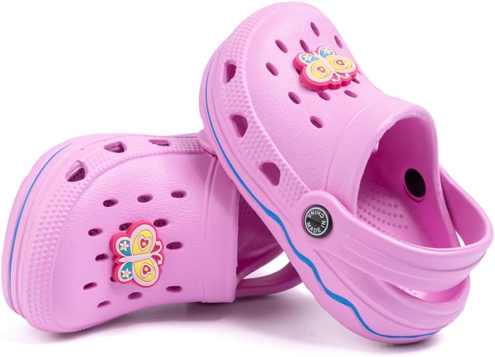 Casazoe Toddler Cute Garden Clogs Boys Girls Slip On Shoes Summer Lightweight Outdoor Slides Sandals Infant Children Beach Pool Shoes - Image 5