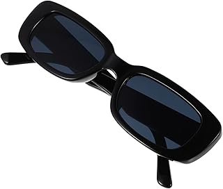 1 Peça Óculos De Sol De Armação Quadrada Óculos De Sol Quadrados Óculos De Sol Pretos Da Moda Femininos Óculos De Sol Vintage Anos 70 Óculos De Sol Quadrados Para Mulheres