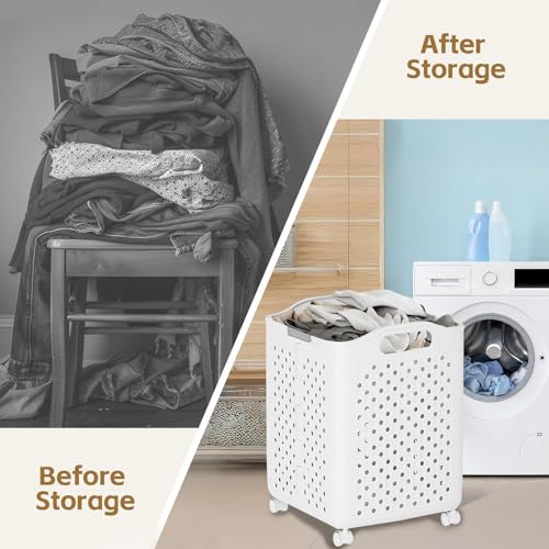 Listado de Cestos para Ropa Sucia de Plastico del mes. 21 Cestos para Ropa Sucia de Plastico marca Gugxiom (3)