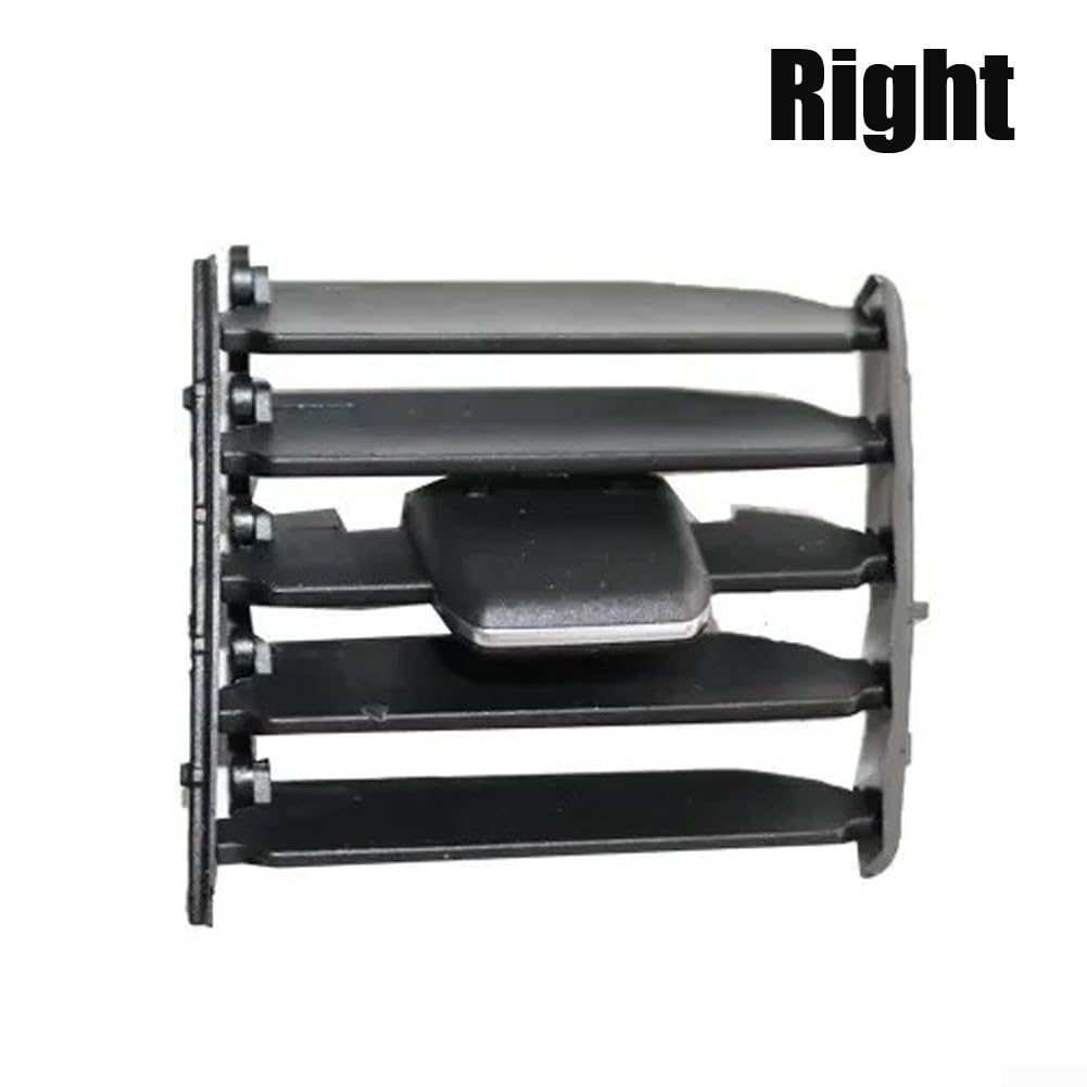 Grille d'aération arrière pliable pour VW Golf 7 7.5 MK7 MK7.5 2013-2020, pièce de rechange en plastique ABS noir OEM 5GG819203 5G0819203 (droite)