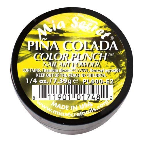 Miniatura 2 de Mia Secret Polvo acrílico de la colección Professional Color Punch (elige tu color) (piña colada)