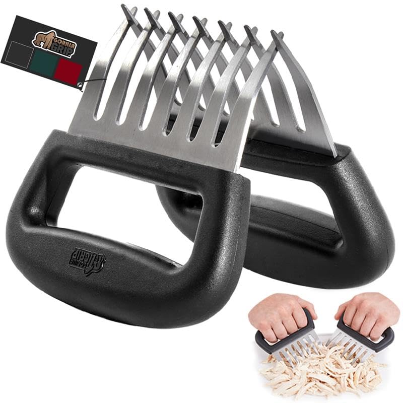 GORILLA GRIP BPA-Free Chicken Shredder Meat Claws,...