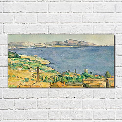 Impression sur verre de haute précision 100x50cm paysage de baie - 2