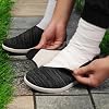 Orthopedic Shoes for Women, Wide Fit Slip On Sneakers for Diabetics, Plantar Fasciitis and Swollen Feet Support, Lightweight Comfort and Breathable (Size 6-10)