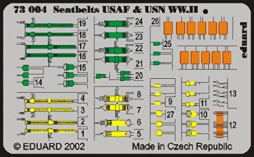 Eduard Accessories 73004 30502000 Seat V6D310Z USAF y USN WW.II , color/modelo surtido