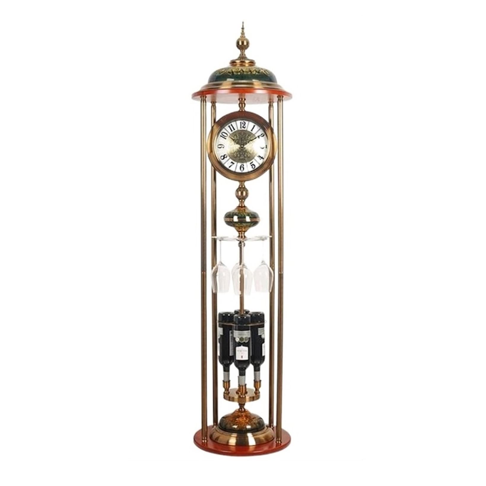 XYJIAOU2026 Grandfather Clock Floor Clock Desktop European Style