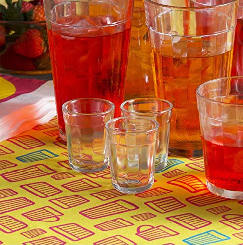 Kit 06 Copos Cachaça Americano Mini Nadir 45 Ml