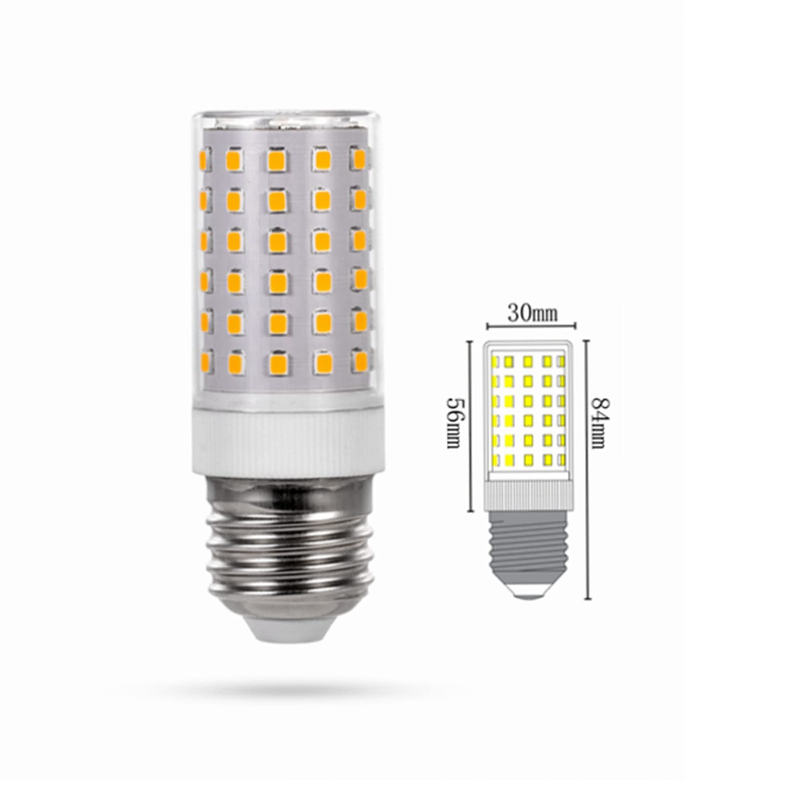 LED E26/E27 10W Bulbi di mais pannocchia di mais 84 Le DS 283 5SMD 90 0lm equivalente 60 watt bulbo incandescente for illuminazione commerciale, super luminoso non disimerabile, 100 V-265V 2pcs/lotto