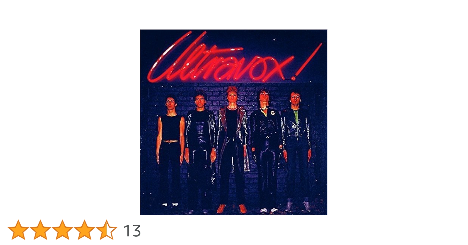 ULTRAVOXアルバム6枚セット　レコード Ultravox : Ultravox | HMV&BOOKS online - 846159