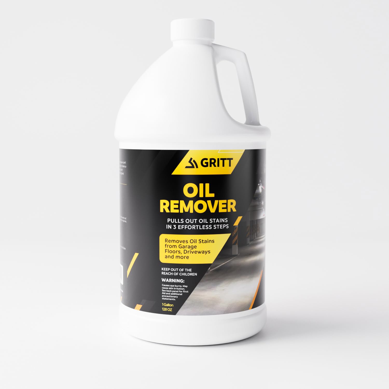 GRITT COMMERCIAL Concrete Oil Stain Remover All Purpose Concentrated