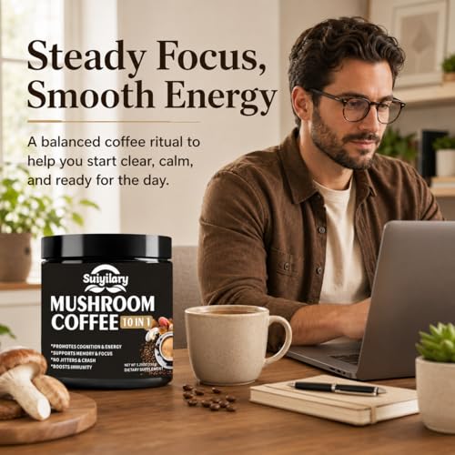 Suiyilary 10-Mushroom Instant Coffee