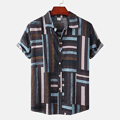 Chemise de plage à manches courtes pour vos soirées d'été et apéros tropicaux
