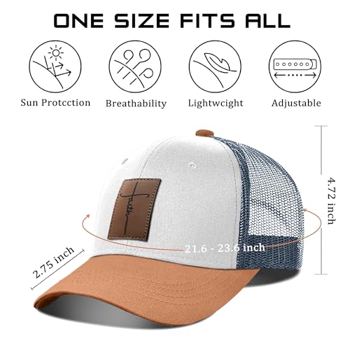 Gorra Faith Unisex Blanca miniatura 4