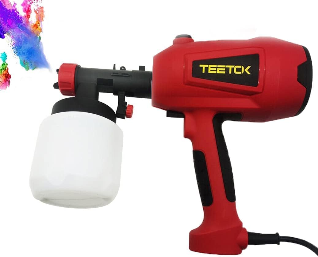 Paint Sprayer, 550W Electric HVLP Paint Sprayer with 3 Nozzle