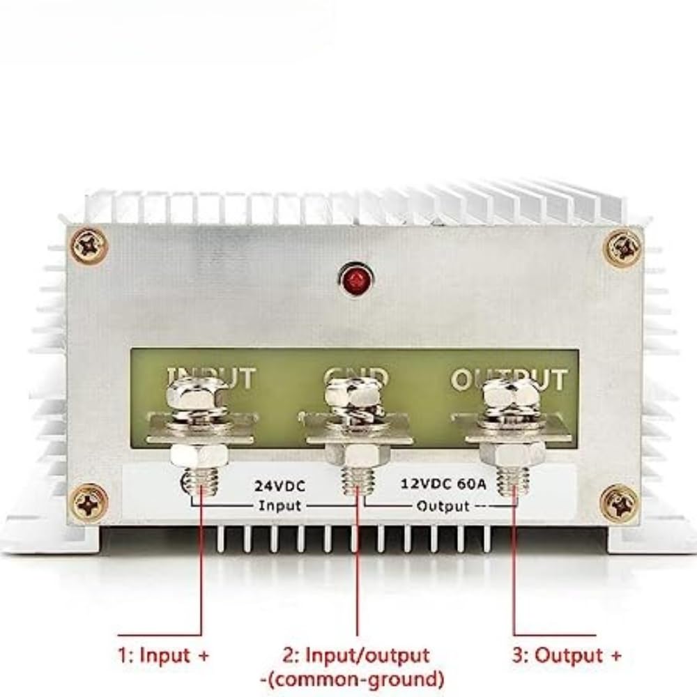 Convertitore DC-DC Step-up da 12 V a 24 V 30 A, regolatore di Tensione, modulo di Potenza Elevata DC-DC da 12 V a 24 V