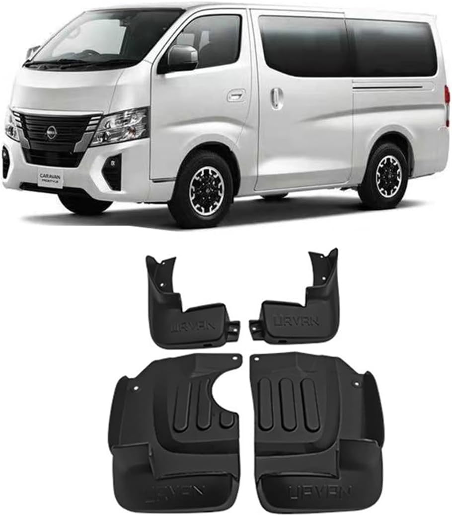 Plakdfuu Normal Car Mud Flaps For Nissan Nv350, Styling Body Accessories Splash Guards Fender (Set Of 4)