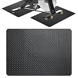 Esterilla de protección para el suelo para equipos deportivos, equipos de fitness, protección del suelo a prueba de golpes para cintas de correr 60 x 43 cm, alfombrilla de protección para cinta de