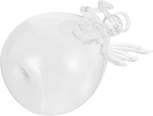 Vaso de cristal de jugo de ángel Botella de agua de vidrio Contenedor de agua transparente Vaso para beber Taza de leche decorativa Taza de agua