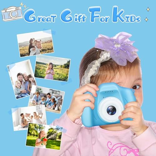Image of Kids Digital Camera | 1080p Video & 3.0MP Photos | 2-Inch Screen, USB Rechargeable & Portable | Fun Mini Toy Camera for Boys & Girls Age 3-10 | Educational Birthday Gift