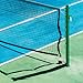 Otoolling Round Tennis Posts with Net Crank Outdoor Heavy Duty Professional Green Tennis Permanent Court Kit for Net Quick Fixation System Equipped with a Cable Reel