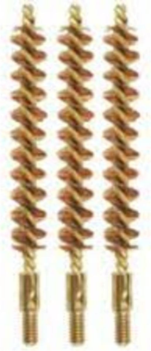Tipton Handgun Bronze Bore Brush 3-Pack with Premium Phosphor Bronze Bristles for Pistol Cleaning, Gun Maintenance, Gunsmithing