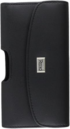 Horizontal Pouch for iPhone 6/6S 4.7inch with a thick hybrid case / cover or iPhone 6/6S plus 5.5inch without case - Retail Packaging Black