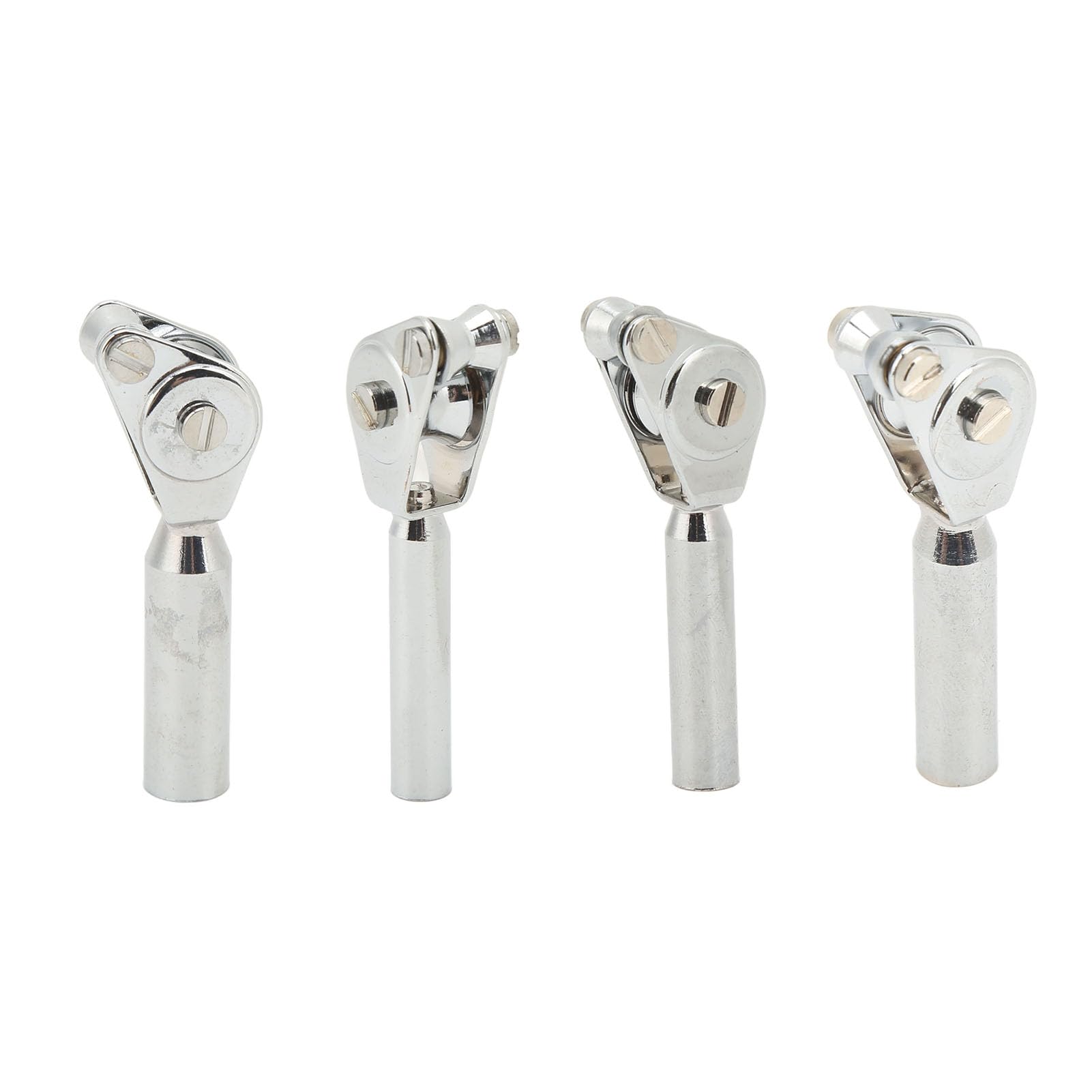 HERCHR Aluminium Alloy Fishing Roller Guide Tip Top Fishing Pole Rod Double Pulley Guide Rod Tip Guide for Sea Boat Fishing Trolling(7mm)