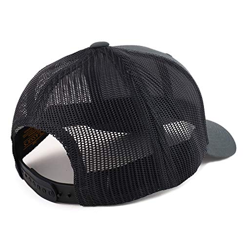 Gorra Trucker Retro con Bordado D Dorado miniatura 2