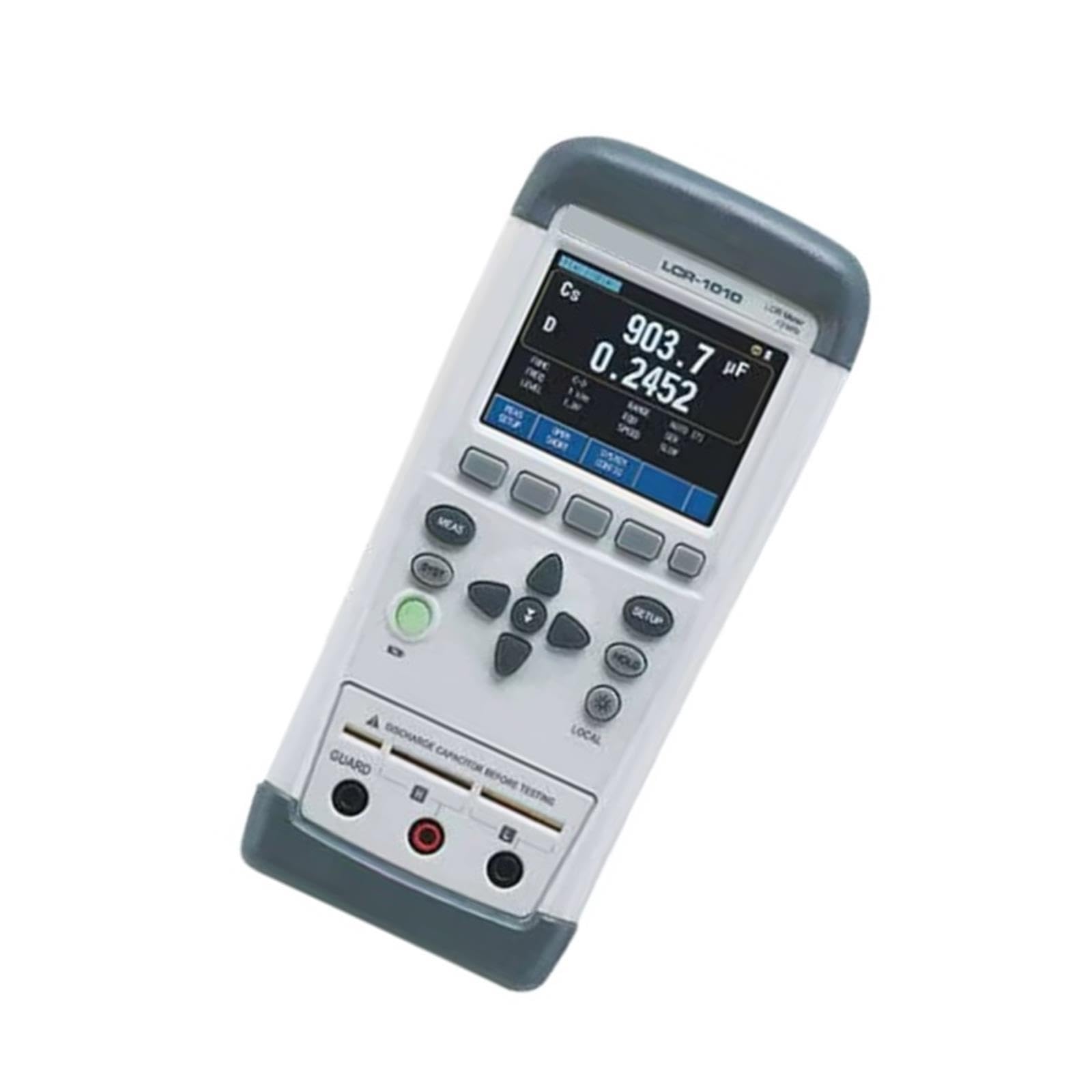 Medidor de puente digital portátil LCR-1010 50 Hz-10 kHz